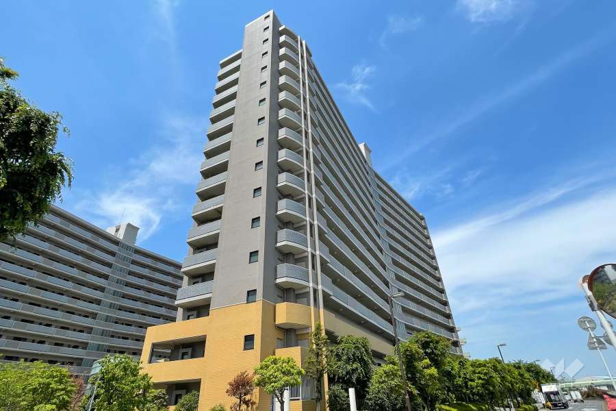 プランヴェールＥＸリバーウイングの外観（北東側から）