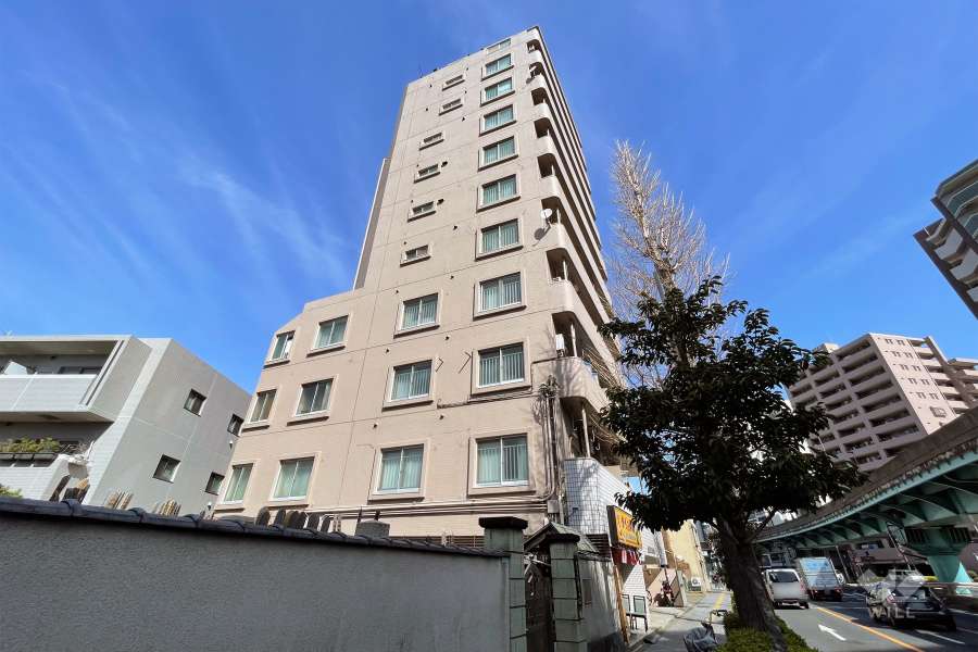 SSKグリーンパーク荒川の外観（南西側から）