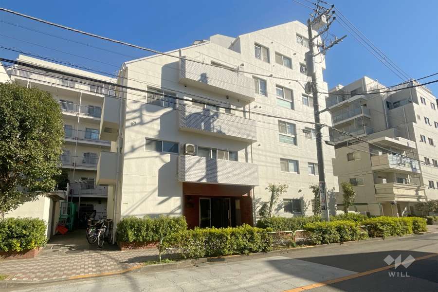 ヴェラハイツ西尾久の外観（北西側から）