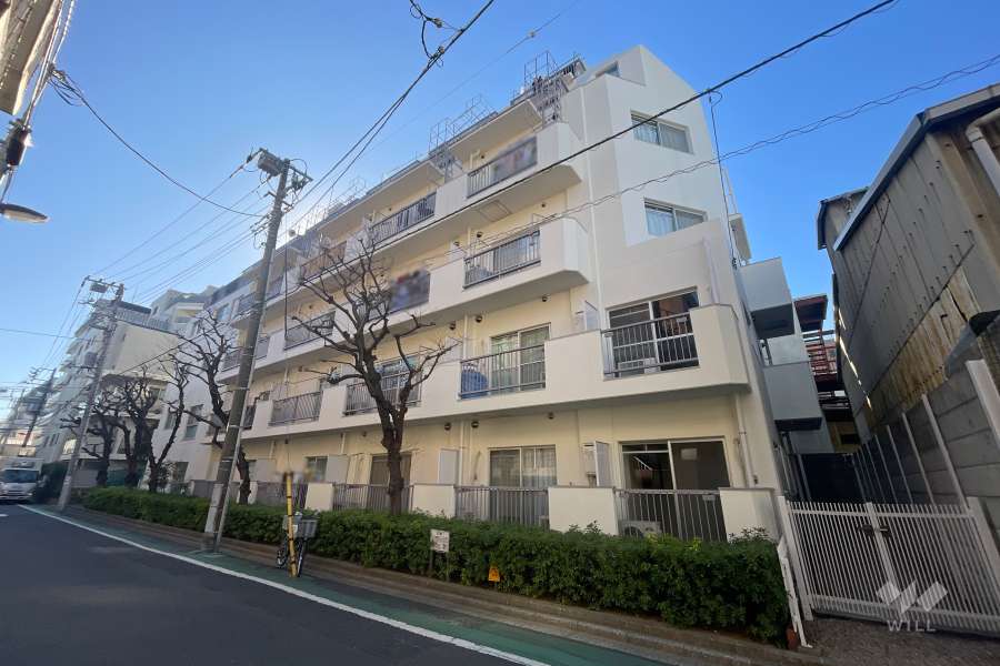 ヴェラハイツ西尾久の外観（北東側から）