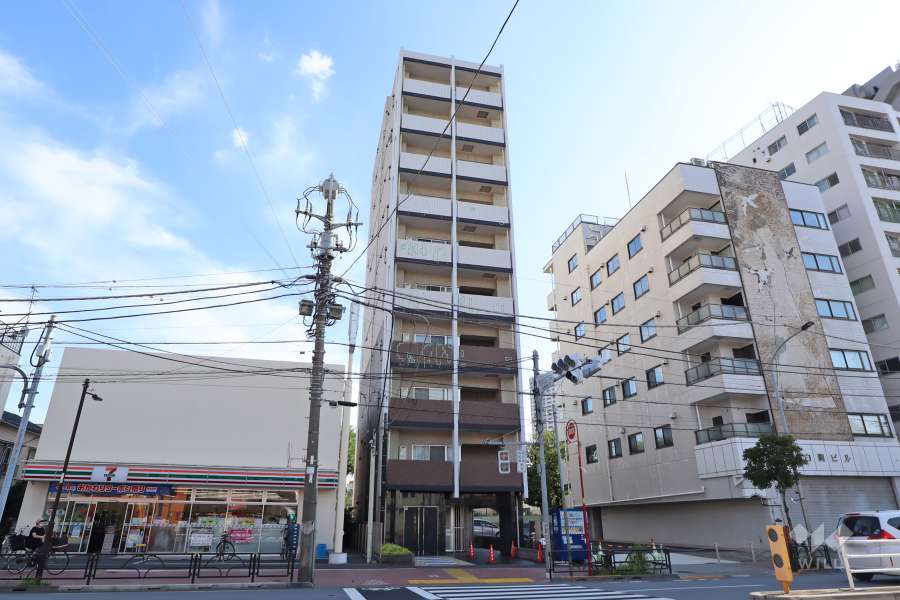 グランフォース荒川公園の外観（北東側から）