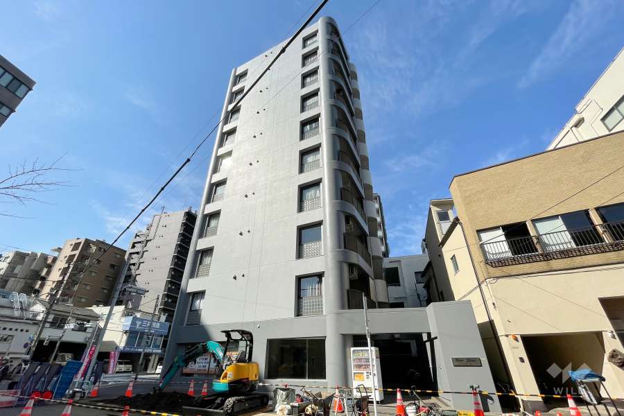 パークステージ尾久の外観（東側から）