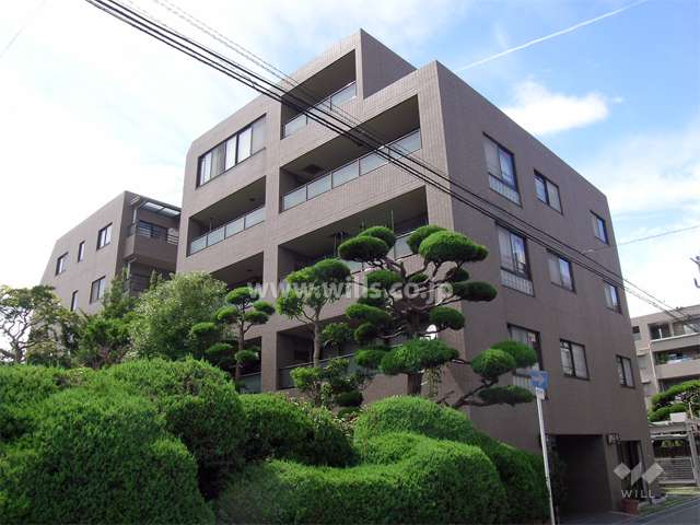アドリーム池田満寿美町の外観（南東側から）