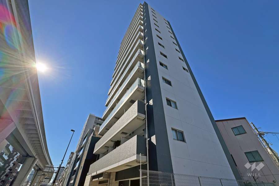 パレステージ田端ファストコートの外観（北東側から）