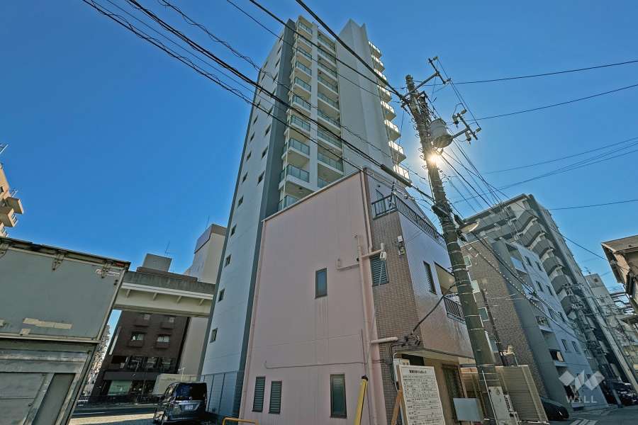 パレステージ田端ファストコートの外観（北西側から）