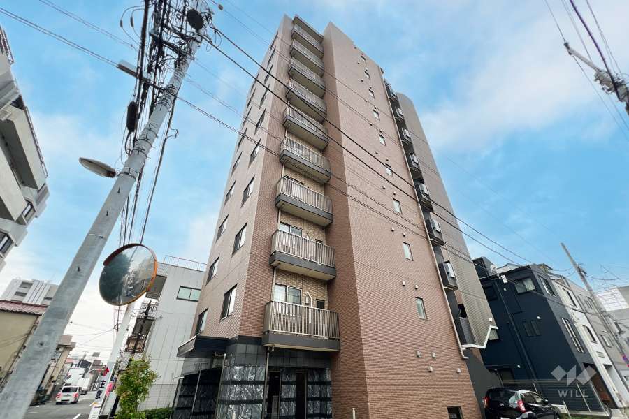 ミオカステーロ東日暮里の外観（北東側から）