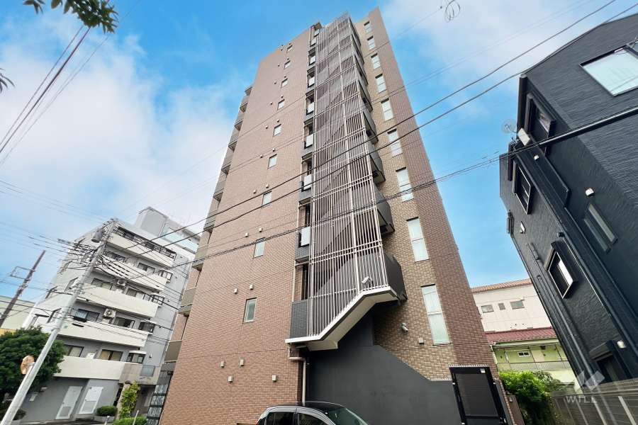 ミオカステーロ東日暮里の外観（北西側から）