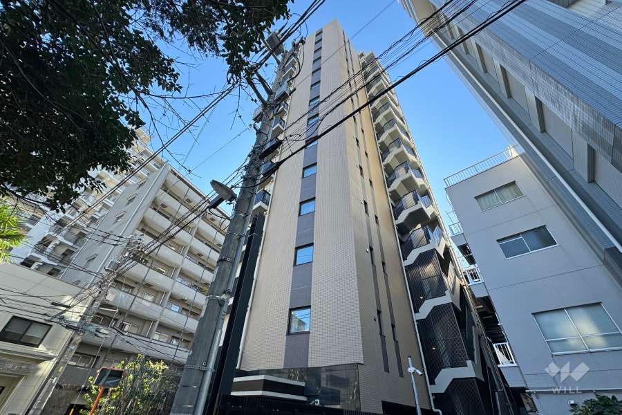 オープンレジデンシア日暮里ｅｓｔの外観（北西側から）