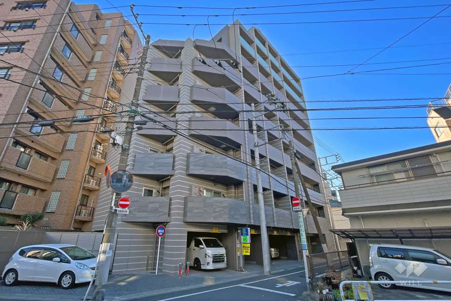 マキシヴ西日暮里アレグリアコートの外観（北西側から）