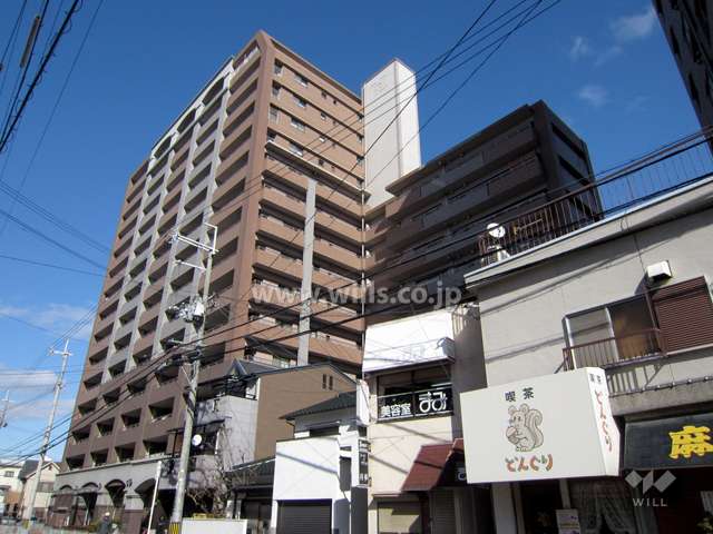 池田栄本町アーバンライフの外観（南東側から）