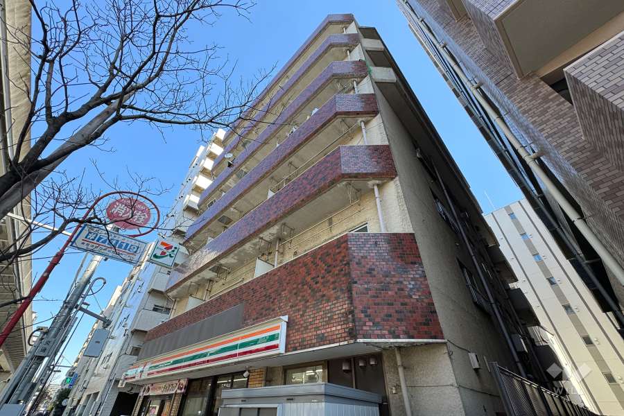 エス・ライズコートの外観（南西側から）