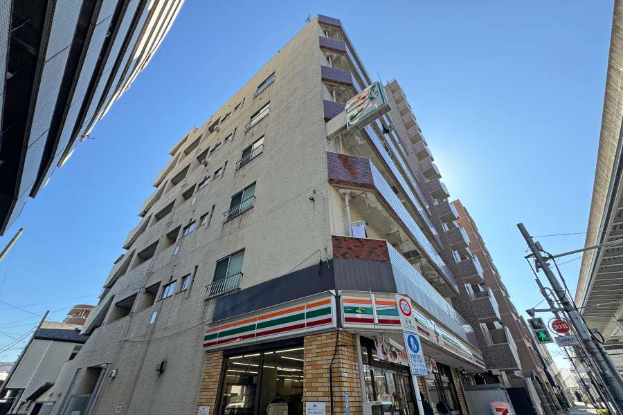 エス・ライズコートの外観（北西側から）