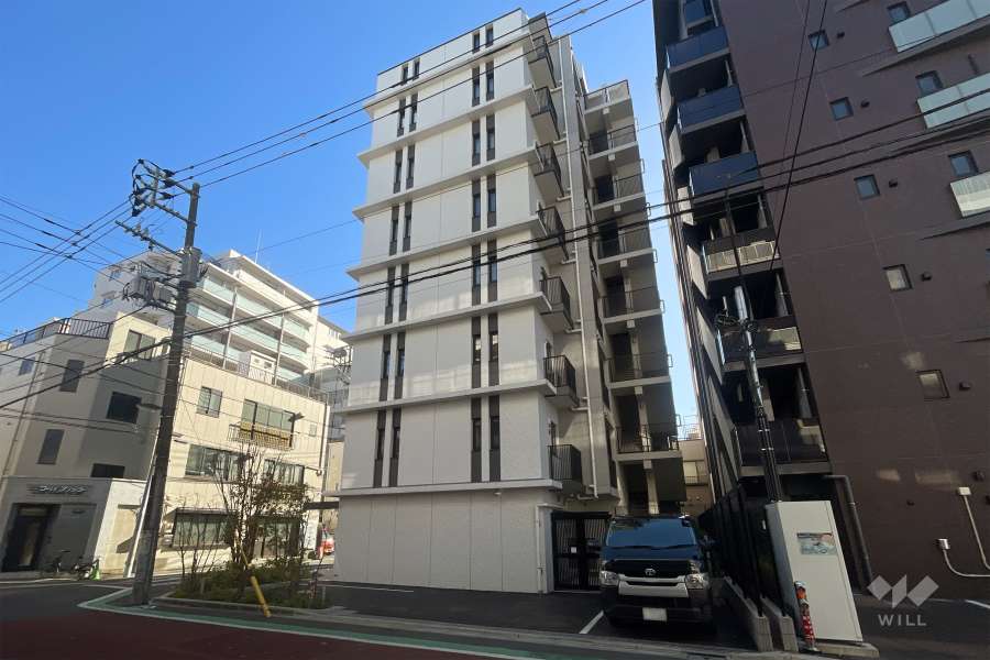 ピアース東京尾久の外観（北西側から）