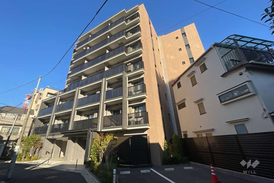 プレシス田端エアマークスの外観（南東側から）