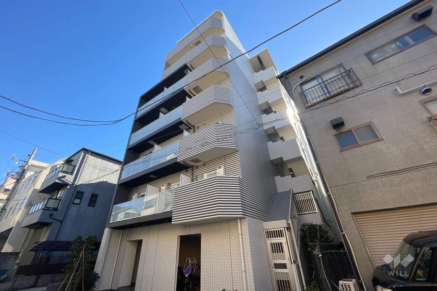 メインステージ東日暮里2の外観（北西側から）
