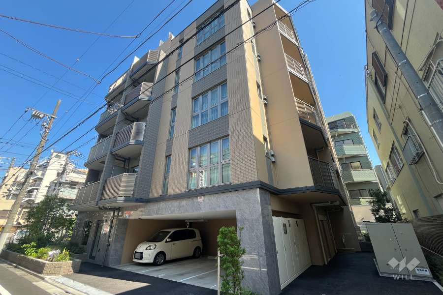 オープンレジデンシア町屋の外観(北西側から)