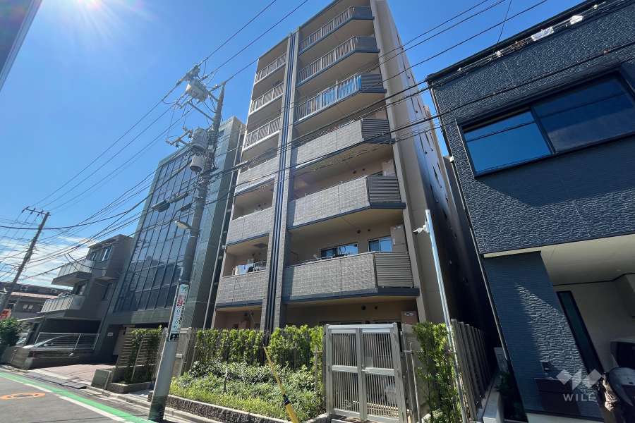 オープンレジデンシア町屋の外観(南東側から)