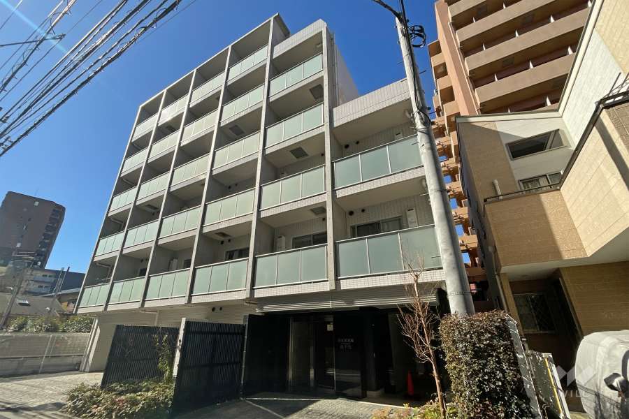 湘建レジデンス南千住の外観（北東側から）