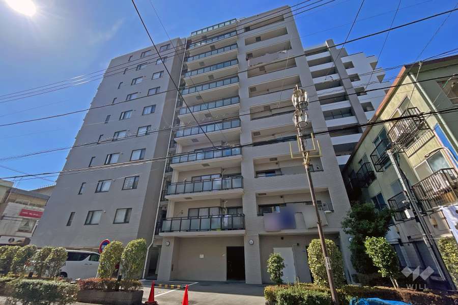 アクシルコート竹の塚の外観（北東側から）