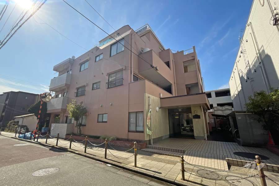 エレガンス竹の塚の外観（北東側から）