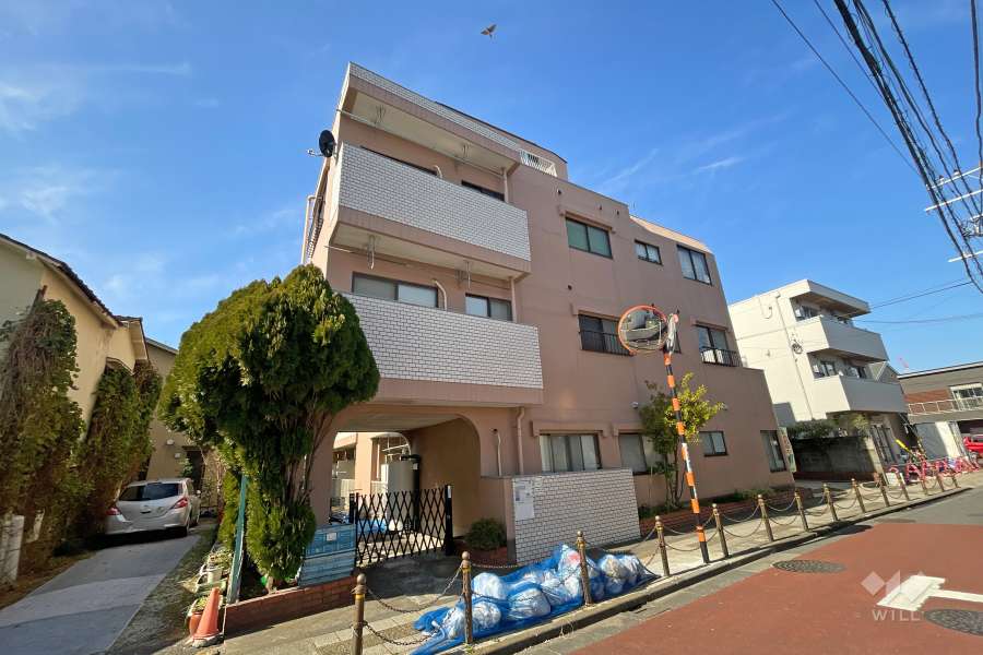 エレガンス竹の塚の外観（南東側から）