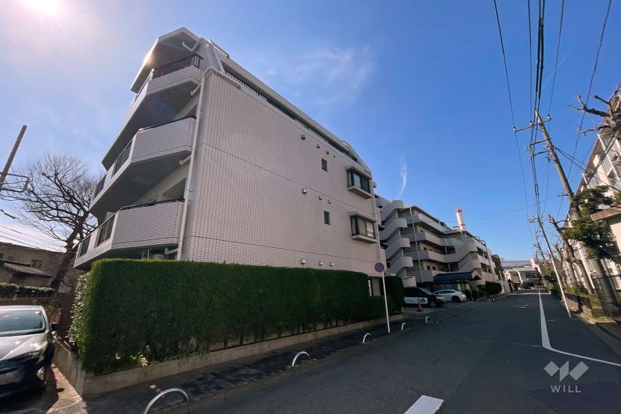 グリーンキャピタル竹ノ塚第3の外観（北東側から）