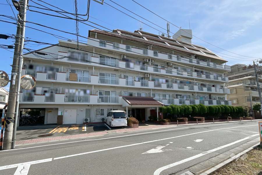 グリーンプラザ竹の塚の外観（北西側から）