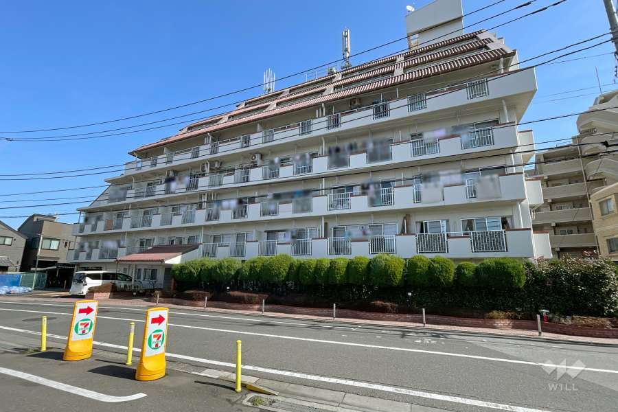 グリーンプラザ竹の塚の外観（南西側から）