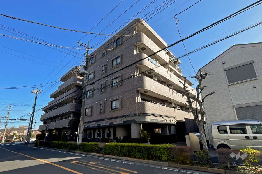 ライオンズヴィアーレ竹の塚第2の外観（南西側から）