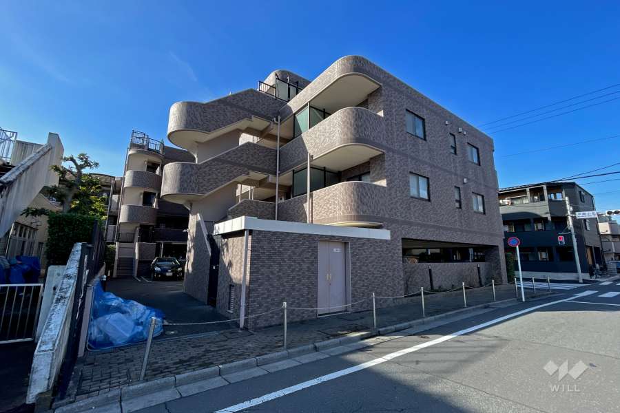 ライオンズヴィアーレ竹の塚第2の外観（北東側から）