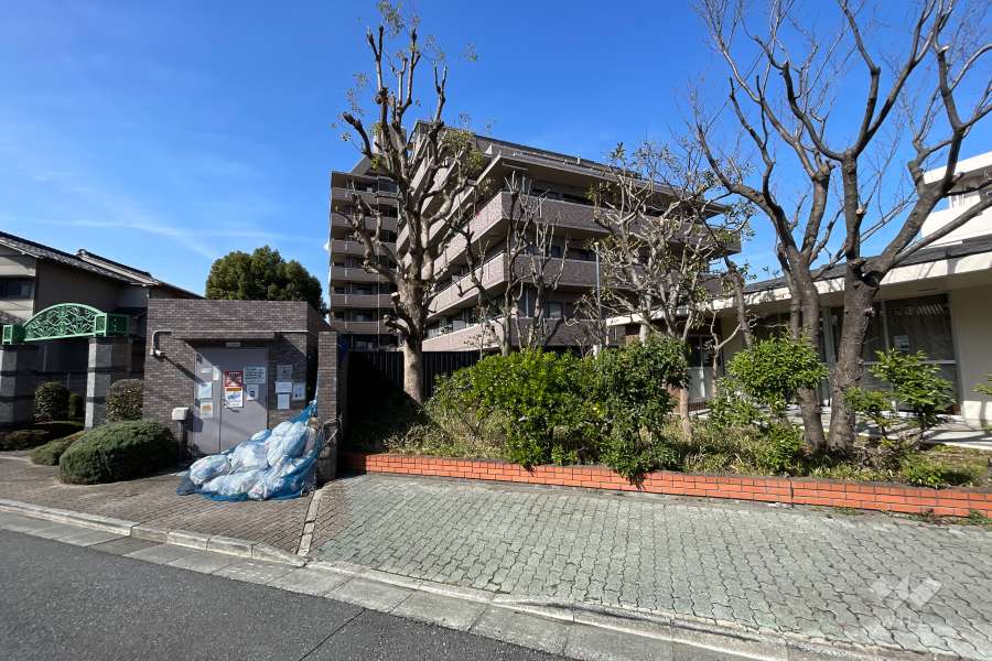 ライオンズガーデンテラス竹の塚の外観（東側から）