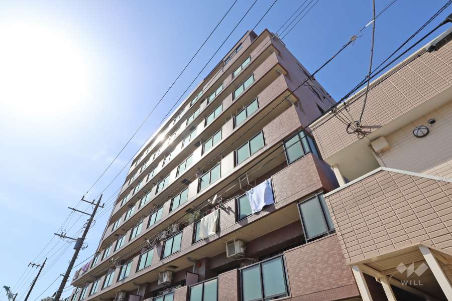 ライオンズシティ竹の塚第2の外観(南東側から)