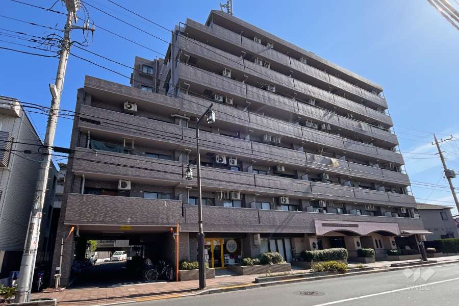 ライオンズプラザ竹の塚の外観（北西側から）