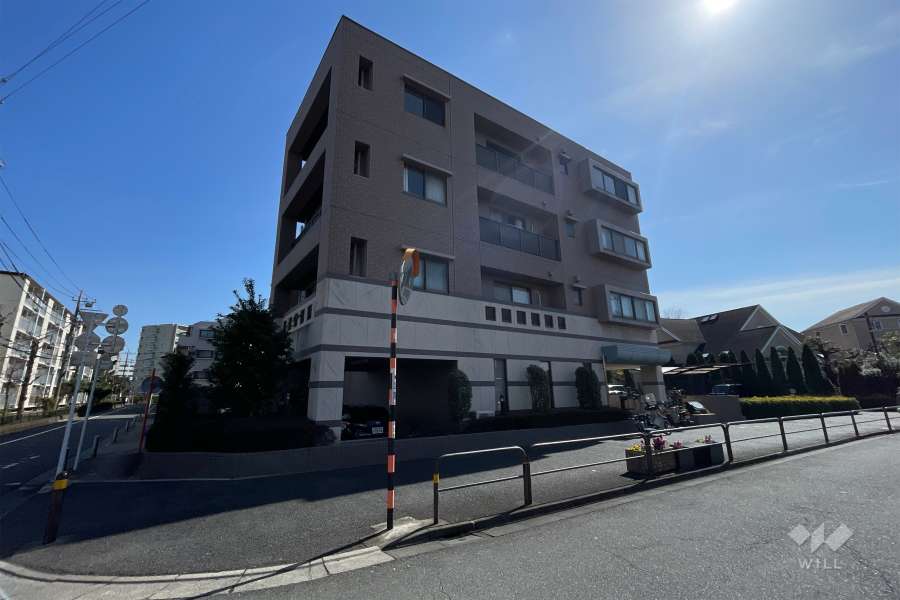 レクセルマンション竹ノ塚第3の外観（北西側から）　
