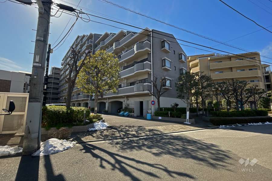 竹の塚ガーデンハウスの外観（北東側から）