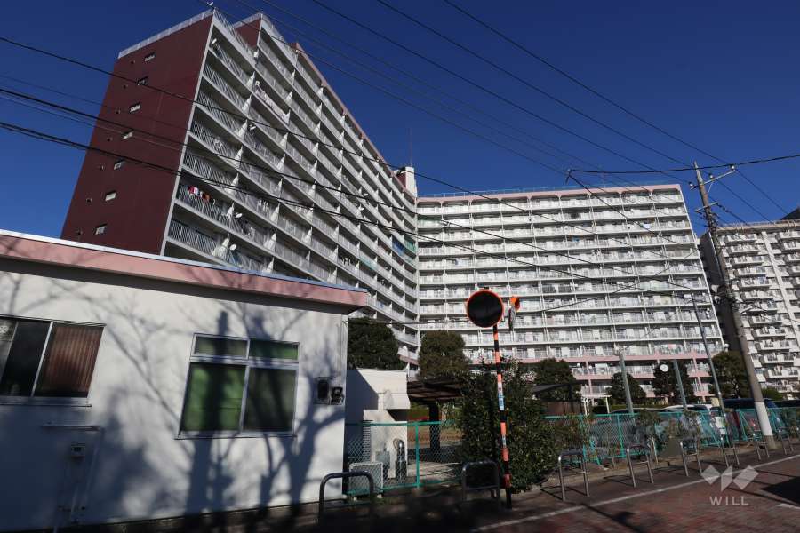 竹の塚スカイタウンの外観(南西側から)