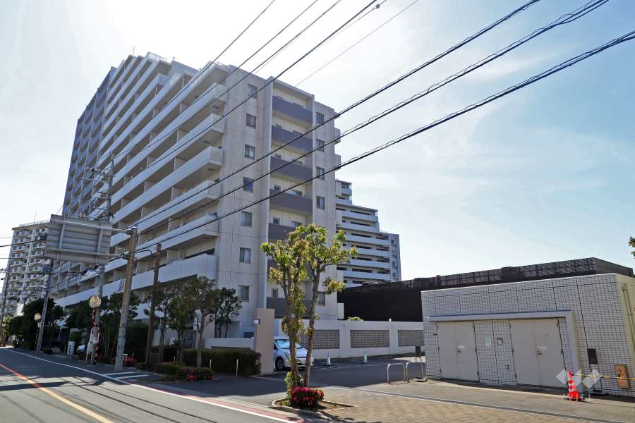 東京アクアガーデンの外観(北東側から)