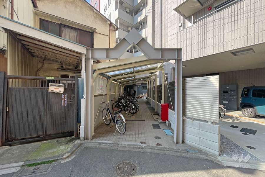敷地の出入り口