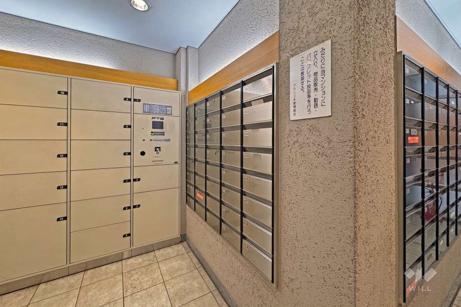 宅配ボックスと共用ポスト