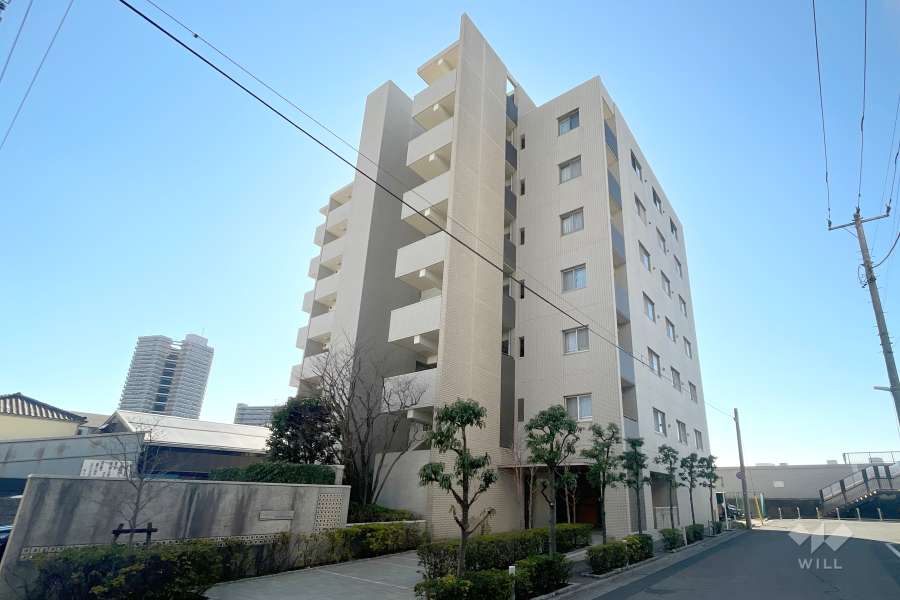 コスモプレイスグラシエの外観（北東側から）