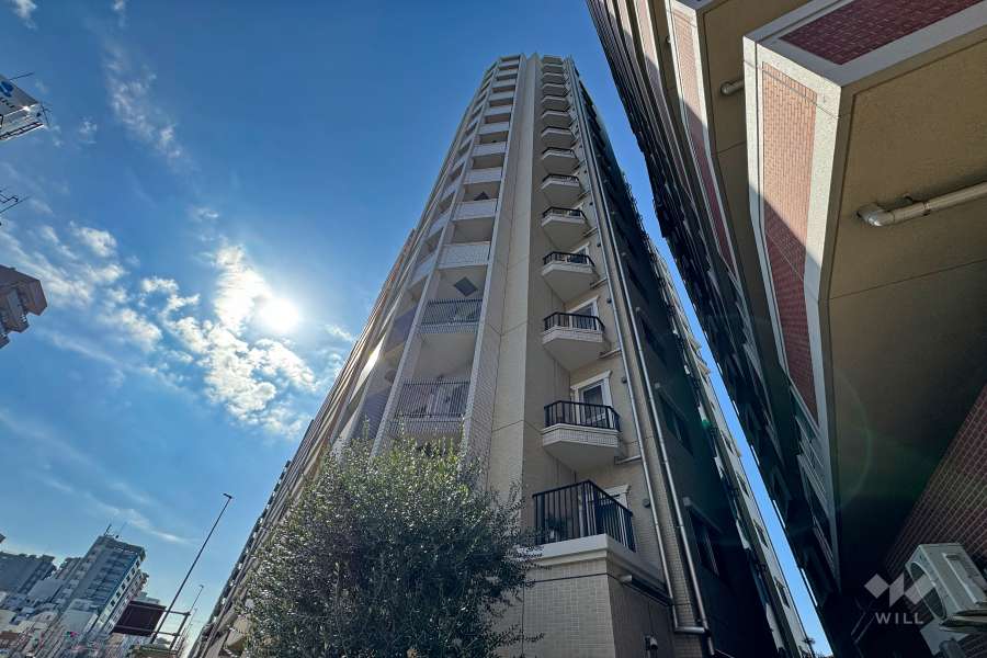 ランドシティ北千住の外観（北東側から）