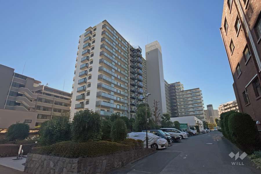 北千住パークファミリアの外観（北側から）