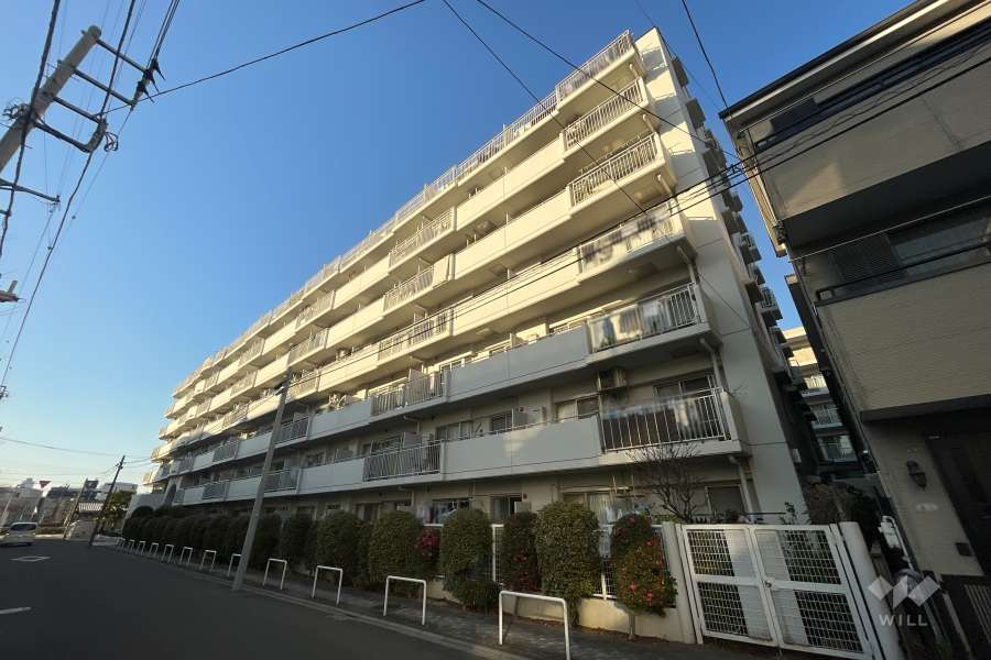 北千住公園パークホームズの外観（南東側から）