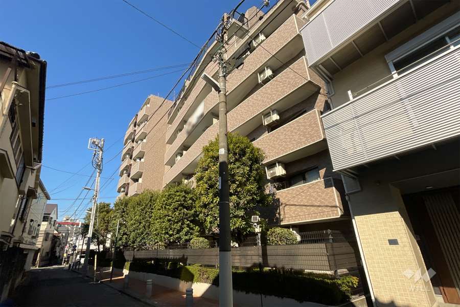 レクセル五反野の外観（南東側から）