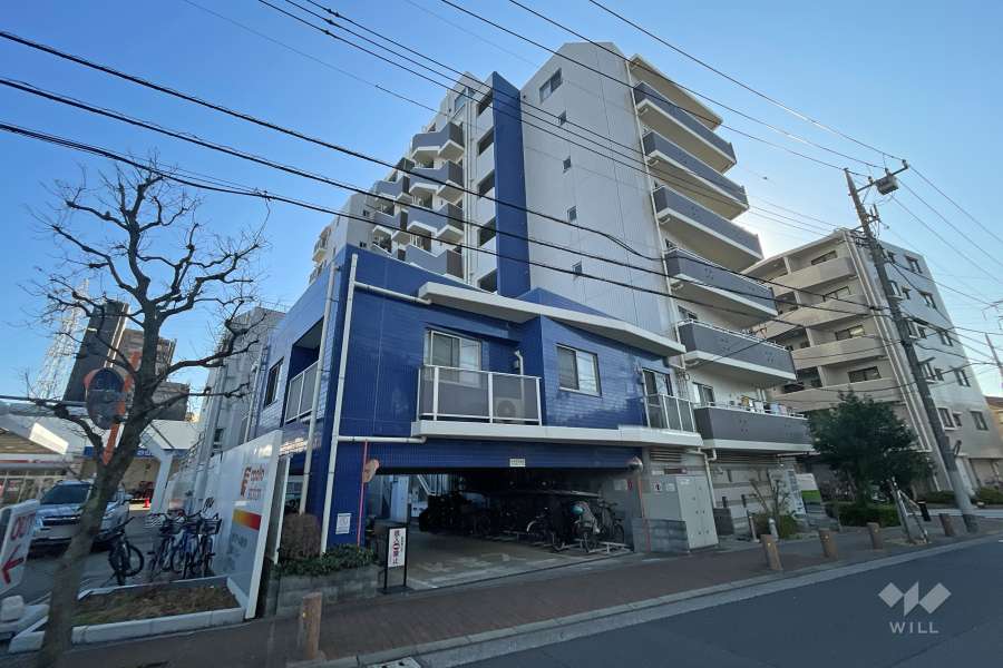 エルフィーノ亀有の外観（北東側から）
