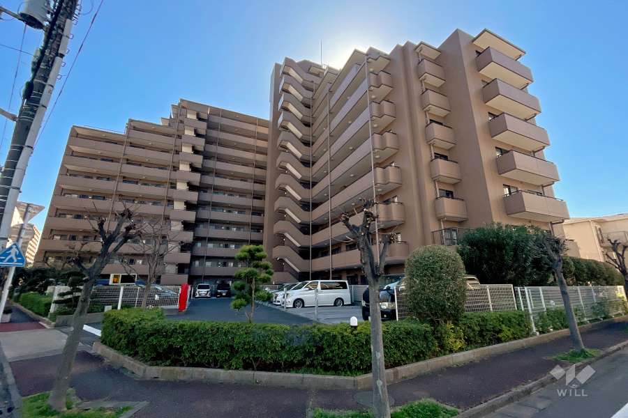 ファミール亀有壱番館の外観（北東側から）