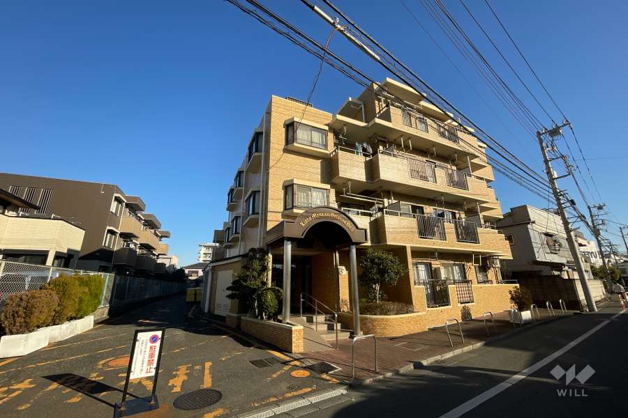 ライオンズマンション五反野第5の外観（北西側から）