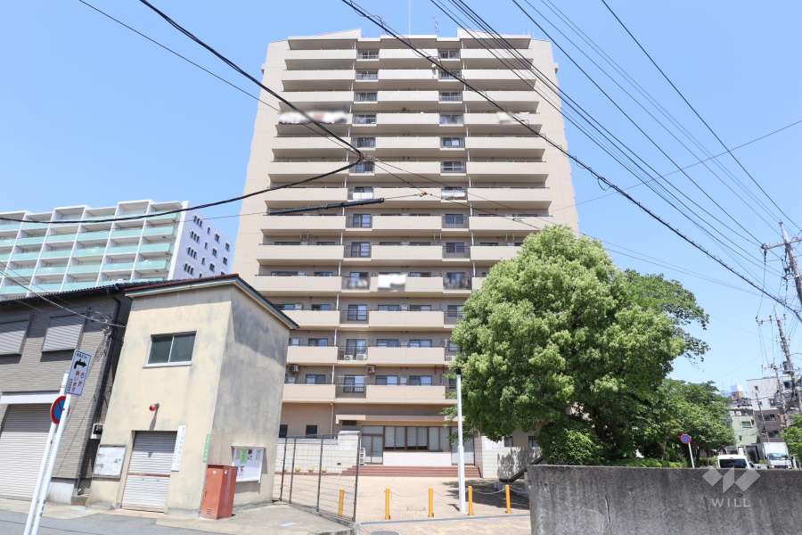綾瀬プルミエの外観（南側から）　