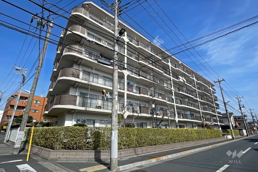 五反野第2スカイハイツの外観（南西側から）