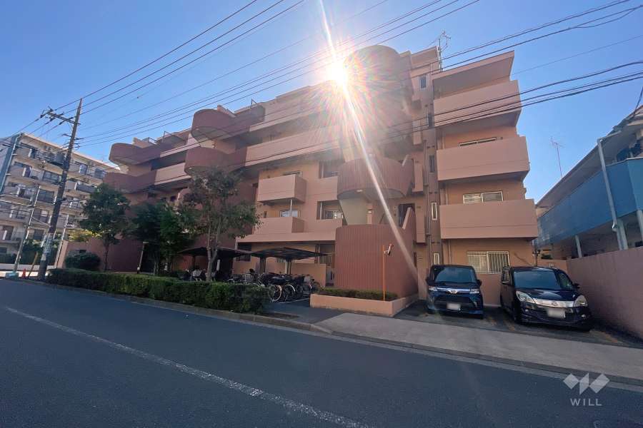 グリーンパーク北綾瀬3の外観（北西側から）